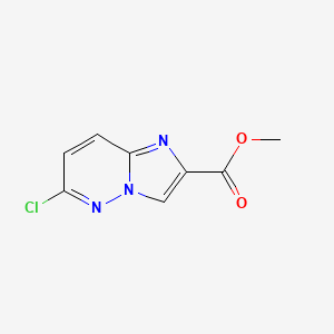 methyl 6-chloroimidazo[1,2-b]pyridazine-2-carboxylate CAS 572910-59-9