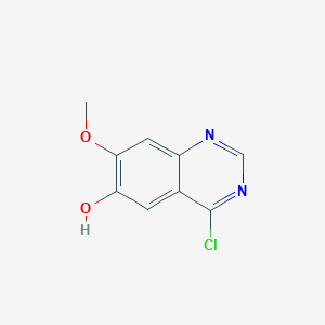4-chloro-7-methoxyquinazolin-6-ol CAS 574745-97-4