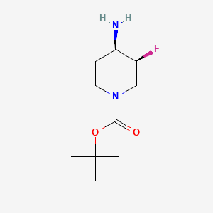tert-butyl (3S,4R)-4-amino-3-fluoropiperidine-1-carboxylate CAS 577691-56-6