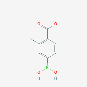 (4-methoxycarbonyl-3-methylphenyl)boronic acid CAS 603122-81-2