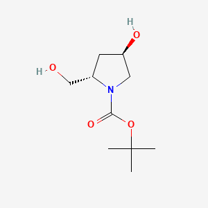 tert-butyl (2S,4R)-4-hydroxy-2-(hydroxymethyl)pyrrolidine-1-carboxylate CAS 61478-26-0