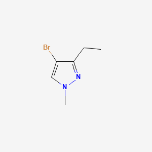 4-bromo-3-ethyl-1-methylpyrazole CAS 61592-32-3