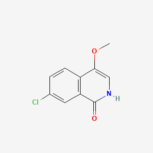 7-chloro-4-methoxy-2H-isoquinolin-1-one CAS 630423-35-7