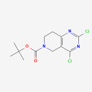 tert-butyl 2,4-dichloro-7,8-dihydro-5H-pyrido[4,3-d]pyrimidine-6-carboxylate CAS 635698-56-5