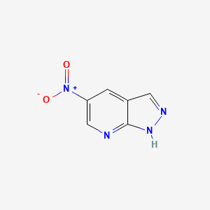 5-nitro-1H-pyrazolo[3,4-b]pyridine CAS 63572-73-6
