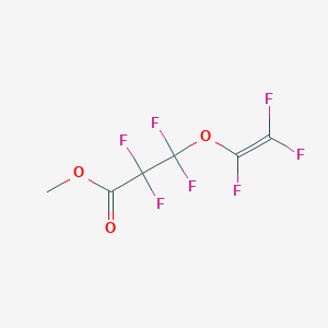 methyl 2,2,3,3-tetrafluoro-3-(1,2,2-trifluoroethenoxy)propanoate CAS 63863-45-6