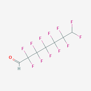 2,2,3,3,4,4,5,5,6,6,7,7-dodecafluoroheptanal CAS 647-44-9