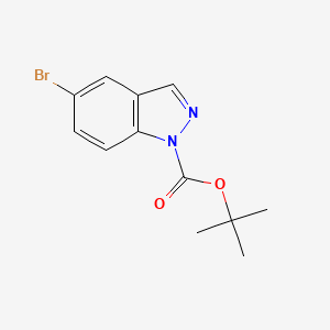 tert-butyl 5-bromoindazole-1-carboxylate CAS 651780-02-8