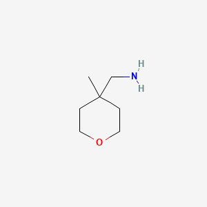 (4-methyloxan-4-yl)methanamine CAS 65626-24-6