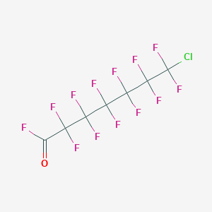 7-chloro-2,2,3,3,4,4,5,5,6,6,7,7-dodecafluoroheptanoyl fluoride CAS 662-63-5