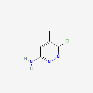6-chloro-5-methylpyridazin-3-amine CAS 66346-87-0