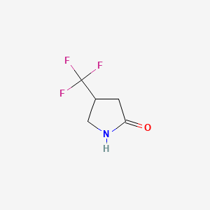 4-(trifluoromethyl)pyrrolidin-2-one CAS 664304-83-0