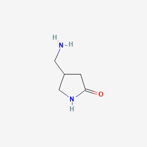 4-(aminomethyl)pyrrolidin-2-one CAS 676627-00-2