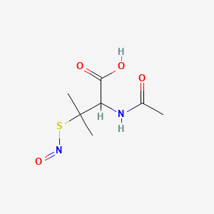 2-acetamido-3-methyl-3-nitrososulfanylbutanoic acid CAS 67776-06-1