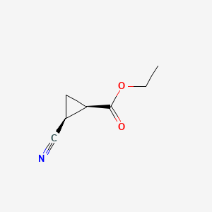 trans-ethyl (1R,2S)-2-cyanocyclopropane-1-carboxylate CAS 699-23-0