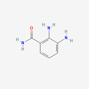 2,3-diaminobenzamide CAS 711007-44-2