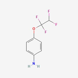 4-(1,1,2,2-tetrafluoroethoxy)aniline CAS 713-62-2