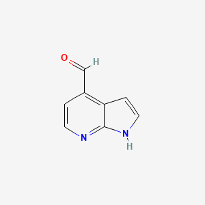 1H-pyrrolo[2,3-b]pyridine-4-carbaldehyde CAS 728034-12-6