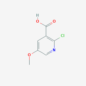 2-chloro-5-methoxypyridine-3-carboxylic acid CAS 74650-71-8