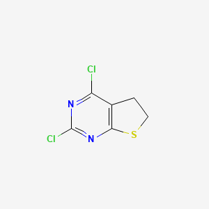 2,4-dichloro-5,6-dihydrothieno[2,3-d]pyrimidine CAS 74901-61-4