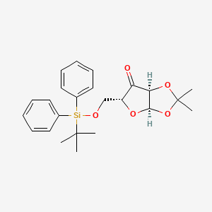(3aR,5R,6aS)-5-[[tert-butyl(diphenyl)silyl]oxymethyl]-2,2-dimethyl-3a,6a-dihydrofuro[2,3-d][1,3]dioxol-6-one CAS 75783-45-8
