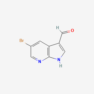 5-bromo-1H-pyrrolo[2,3-b]pyridine-3-carbaldehyde CAS 757978-33-9