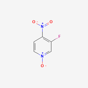 3-fluoro-4-nitro-1-oxidopyridin-1-ium CAS 769-54-0