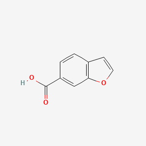 1-benzofuran-6-carboxylic acid CAS 77095-51-3