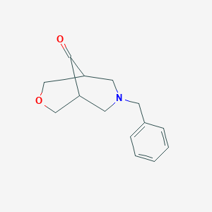 7-benzyl-3-oxa-7-azabicyclo[3.3.1]nonan-9-one CAS 77716-01-9