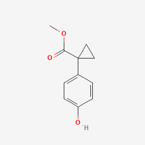 methyl 1-(4-hydroxyphenyl)cyclopropane-1-carboxylate CAS 779199-69-8