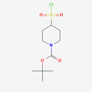 tert-butyl 4-chlorosulfonylpiperidine-1-carboxylate CAS 782501-25-1