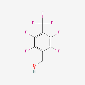 [2,3,5,6-tetrafluoro-4-(trifluoromethyl)phenyl]methanol CAS 79674-46-7