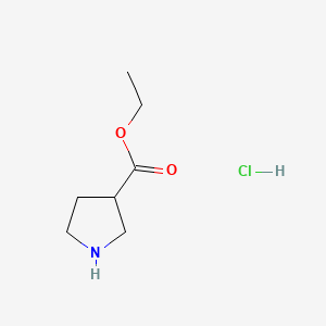 ethyl pyrrolidine-3-carboxylate;hydrochloride CAS 80028-44-0