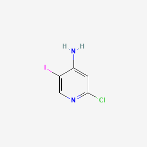 2-chloro-5-iodopyridin-4-amine CAS 800402-12-4
