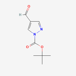 tert-butyl 4-formylpyrazole-1-carboxylate CAS 821767-61-7