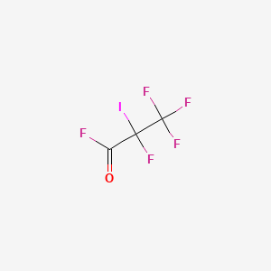2,3,3,3-tetrafluoro-2-iodopropanoyl fluoride CAS 83078-26-6