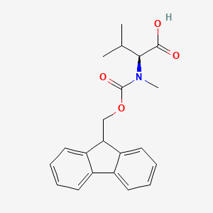 (2S)-2-[9H-fluoren-9-ylmethoxycarbonyl(methyl)amino]-3-methylbutanoic acid CAS 84000-11-3