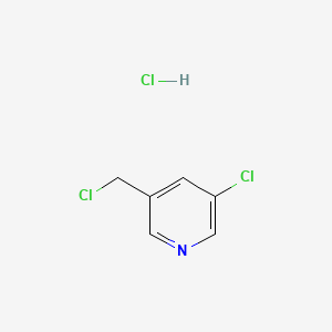 3-chloro-5-(chloromethyl)pyridine;hydrochloride CAS 847610-86-0