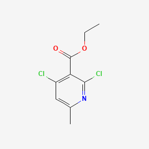 ethyl 2,4-dichloro-6-methylpyridine-3-carboxylate CAS 86129-63-7