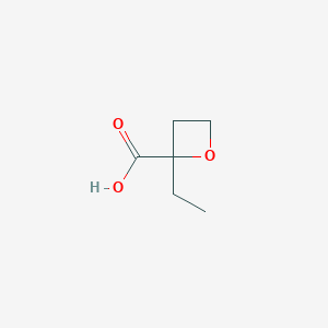 2-ethyloxetane-2-carboxylic acid CAS 861534-42-1