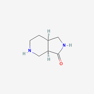 (3aR,7aR)-1,2,3a,4,5,6,7,7a-octahydropyrrolo[3,4-c]pyridin-3-one CAS 868551-69-3