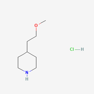 4-(2-methoxyethyl)piperidine;hydrochloride CAS 868849-54-1