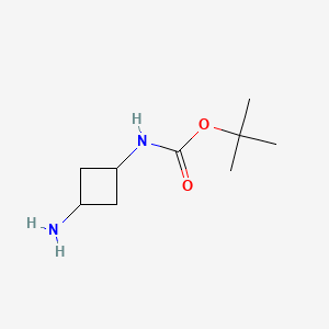 tert-butyl N-(3-aminocyclobutyl)carbamate CAS 871014-19-6