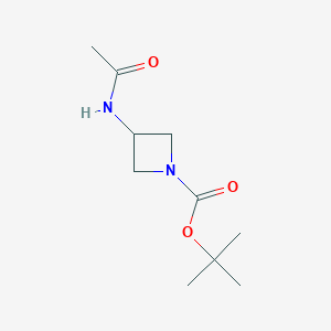 tert-butyl 3-acetamidoazetidine-1-carboxylate CAS 874881-01-3