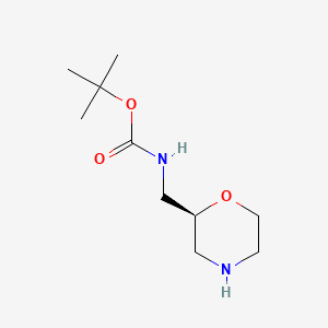 tert-butyl N-[[(2S)-morpholin-2-yl]methyl]carbamate CAS 875551-59-0