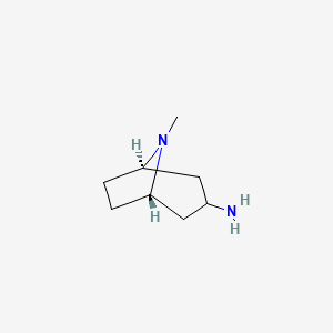 (1S,5R)-8-methyl-8-azabicyclo[3.2.1]octan-3-amine CAS 87571-88-8