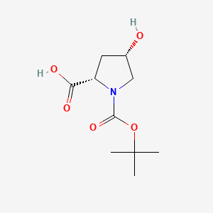 (2S,4S)-4-hydroxy-1-[(2-methylpropan-2-yl)oxycarbonyl]pyrrolidine-2-carboxylic acid CAS 87691-27-8
