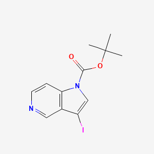 tert-butyl 3-iodopyrrolo[3,2-c]pyridine-1-carboxylate CAS 877060-48-5