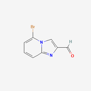 5-bromoimidazo[1,2-a]pyridine-2-carbaldehyde CAS 878197-68-3