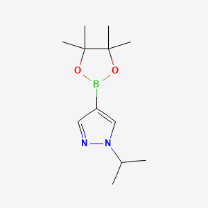 1-propan-2-yl-4-(4,4,5,5-tetramethyl-1,3,2-dioxaborolan-2-yl)pyrazole CAS 879487-10-2